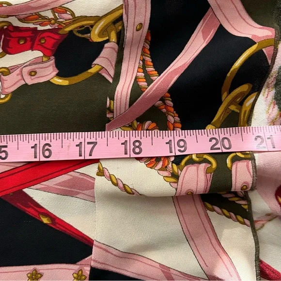 Zara Scarf Print Mini Dress - Picture 3 of 4